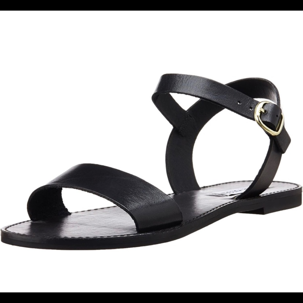 Steve Madden Black ‘Donddi’ Sandals, Size 7.5